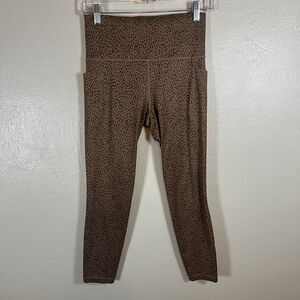 ATHLETA Salutation Stash Pocket II Printed 7/8 Tight Women's Small S Legging